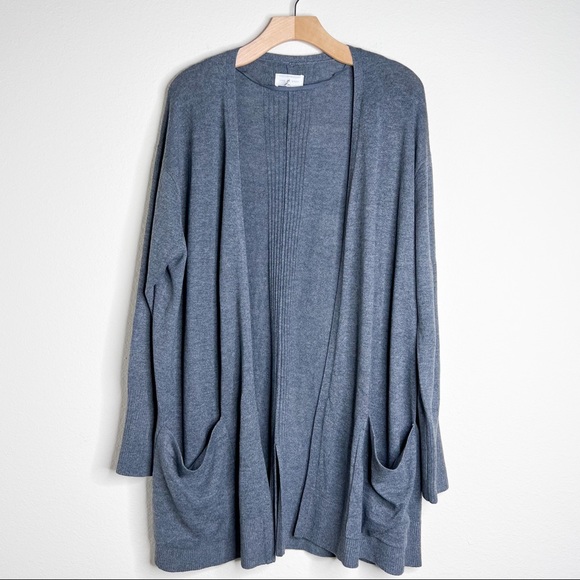 Lou & Grey Sweaters - LOU & GREY Soft Grey Cardigan